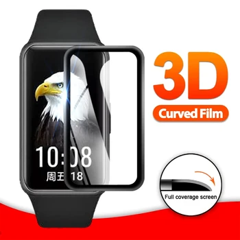 3D Kavisli Kenar Ekran Koruyucu İçin Huawei Band 6 Pro Temperli Cam İçin Huawei Band 6Pro band6 Pro akıllı izle koruyucu Film