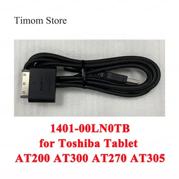 toshiba Tablet için AT200 AT300 AT270 AT305 Serisi Veri Kablosu Şarj Cihazı Değiştirme 100 % Orijinal 1401-00LN0TB Şarj Veri Kabloları