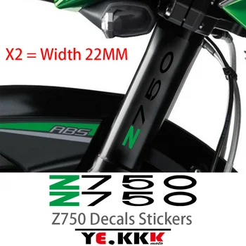 Kawasaki Z750 Z750R BASKI Çıkartmaları Çıkartmaları 2X Özel İçi Boş Motosiklet Kaporta Konut Çıkartmaları