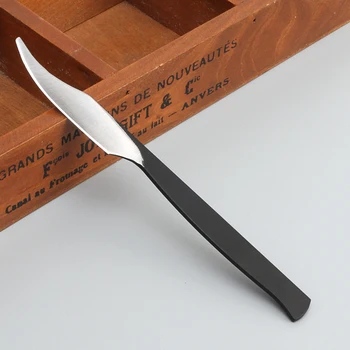 1 Adet Deri El Sanatları Yardımcı Skiving Oyma Kesme Bıçağı Aracı İşi DIY Aracı