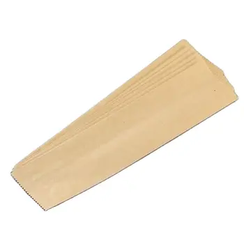 WincoPack Tek Kullanımlık Kraft Kağıt Çubuklarını ve Kaşık ve Çatal Sarıcı Sofra Kılıfı