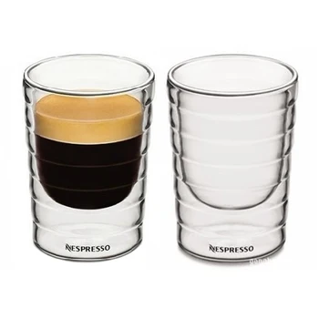 85-350ML El Yapımı çift duvarlı kupa bardak Şeffaf Kahve Süt Kupa Tekila Bira Şarap Kokteyl Termal Cam Seyahat Drinkware