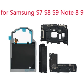 NFC Kablosuz Şarj Anten Paneli hoparlör Samsung S7 Kenar S8 S9 Artı Not 8 9 Orijinal Telefon Onarım Parçaları Flex Kablolar