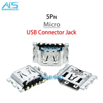 20 Adet/grup mikro USB Mobil 5pin Şarj Bağlayıcı Jack şarj istasyonu OPPO A8 A5S A1K Realme3 RealmeX Realme İçin C11 C12 C15